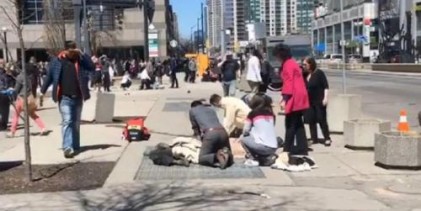 Canada Toronto :  RYDER Van Driver Arrested Multiple Fatalities Toronto Collision: Nine dead and 16 injured after Van Mounts Pavement