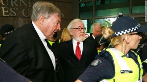 <> at Melbourne Magistrates' Court on May 1, 2018 in Melbourne, Australia. Cardinal Pell was charged on summons by Victoria Police on 29 June 2017 over multiple allegations of sexual assault. Cardinal Pell is Australia's highest ranking Catholic and the third most senior Catholic at the Vatican, where he was responsible for the church's finances. Cardinal Pell has leave from his Vatican position while he defends the charges.