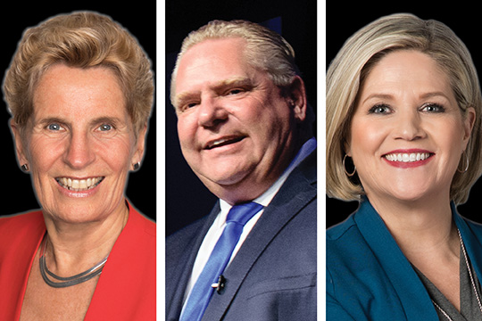 PartyLeaders2018OntarioElection