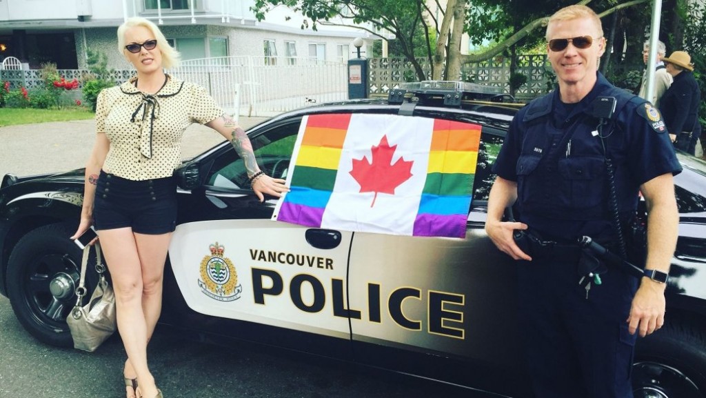 Velvet_and_VPD_LGBT_liaison_officer