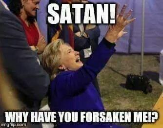 hillary-satan-why-forsaken-me