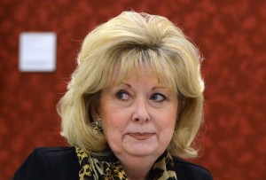 Conservative Sen. Pamela Wallin attends a Senate Committee meeting on Parliament Hill in Ottawa on Thursday Feb 28, 2013. The Senate subcommittee that has been reviewing questionable expenses was warned a year-and-a-half ago that there were potential problems with Wallin's travel claims. THE CANADIAN PRESS/Sean Kilpatrick ORG XMIT: CPT118